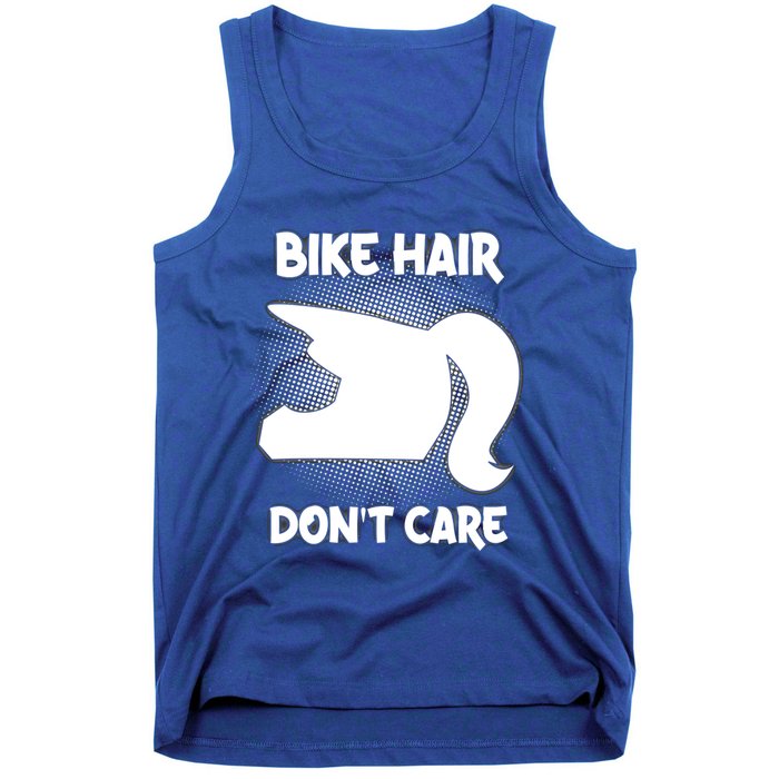 Bike Hair Don't Care Motorcycle Enduro Dirt Bike Riding Gift Tank Top