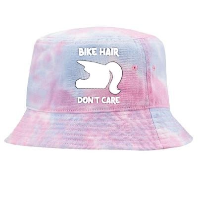 Bike Hair Don't Care Motorcycle Enduro Dirt Bike Riding Gift Tie-Dyed Bucket Hat