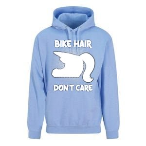 Bike Hair Don't Care Motorcycle Enduro Dirt Bike Riding Gift Unisex Surf Hoodie