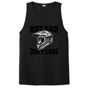 Bike Hair Don't Care Motorcycle Enduro Dirt Bike Riding Meaningful Gift PosiCharge Competitor Tank