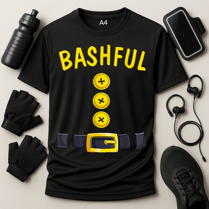 Bashful Halloween Dwarf Costume Color Matching Bashful Dwarf Cooling Performance Crew T-Shirt