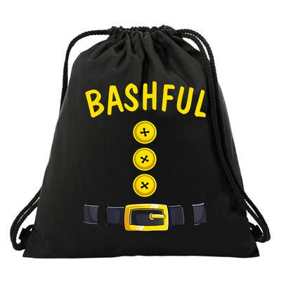Bashful Halloween Dwarf Costume Color Matching Bashful Dwarf Drawstring Bag