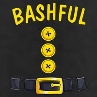 Bashful Halloween Dwarf Costume Color Matching Bashful Dwarf Trucker Hat