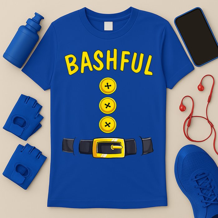 Bashful Halloween Dwarf Costume Color Matching Bashful Dwarf T-Shirt