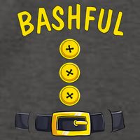 Bashful Halloween Dwarf Costume Color Matching Bashful Dwarf Vector Backpack