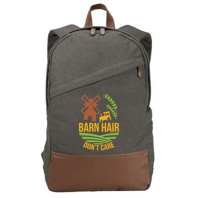 Barn Hair Don T Care Cotton Canvas Backpack