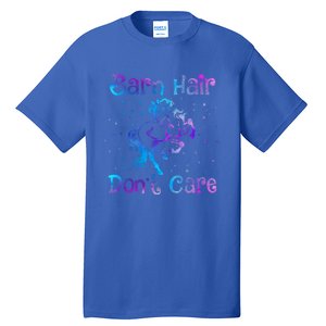 Barn Hair DonT Care Funny Horse Lover N Gift Tall T-Shirt