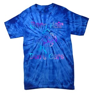 Barn Hair DonT Care Funny Horse Lover N Gift Tie-Dye T-Shirt