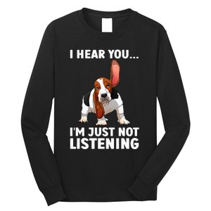 Basset Hound Design For Basset Hound Long Sleeve Shirt