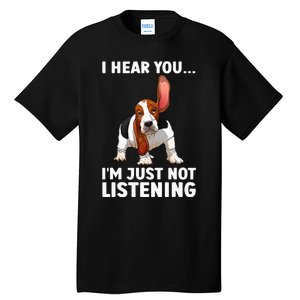 Basset Hound Design For Basset Hound Tall T-Shirt