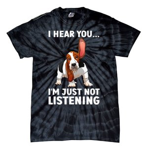 Basset Hound Design For Basset Hound Tie-Dye T-Shirt