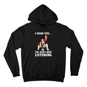 Basset Hound Design For Basset Hound Tall Hoodie