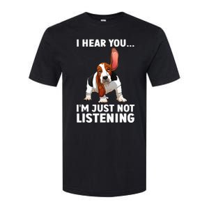 Basset Hound Design For Basset Hound Softstyle CVC T-Shirt