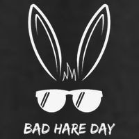 Bad Hare Day Funny Bunny Rabbit Design Glasses Cool Meme Pun Adult Drive Performance Visor