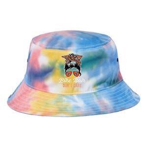 Bike Hair Dont Care Motorcycle Rider Biker Tie Dye Newport Bucket Hat