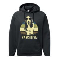 Basset Hound Dog Breed Performance Fleece Hoodie