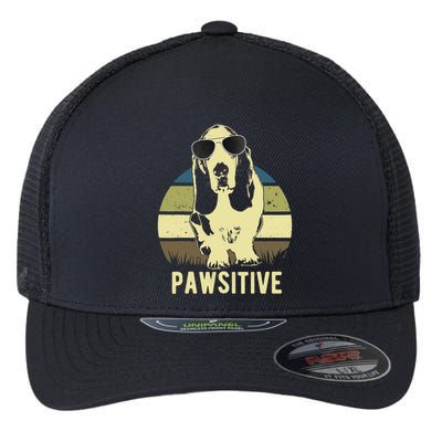 Basset Hound Dog Breed Flexfit Unipanel Trucker Cap
