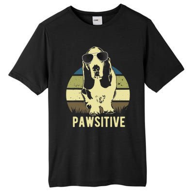 Basset Hound Dog Breed Tall Fusion ChromaSoft Performance T-Shirt