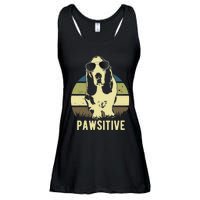 Basset Hound Dog Breed Ladies Essential Flowy Tank