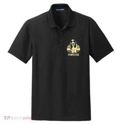 Basset Hound Dog Breed Dry Zone Grid Polo