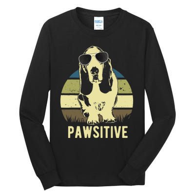 Basset Hound Dog Breed Tall Long Sleeve T-Shirt