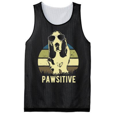 Basset Hound Dog Breed Mesh Reversible Basketball Jersey Tank