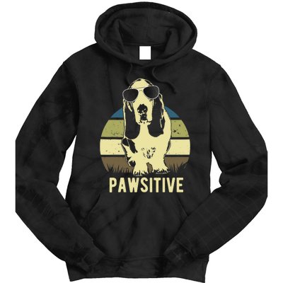 Basset Hound Dog Breed Tie Dye Hoodie