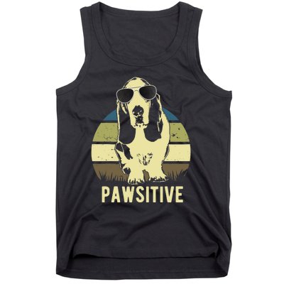 Basset Hound Dog Breed Tank Top