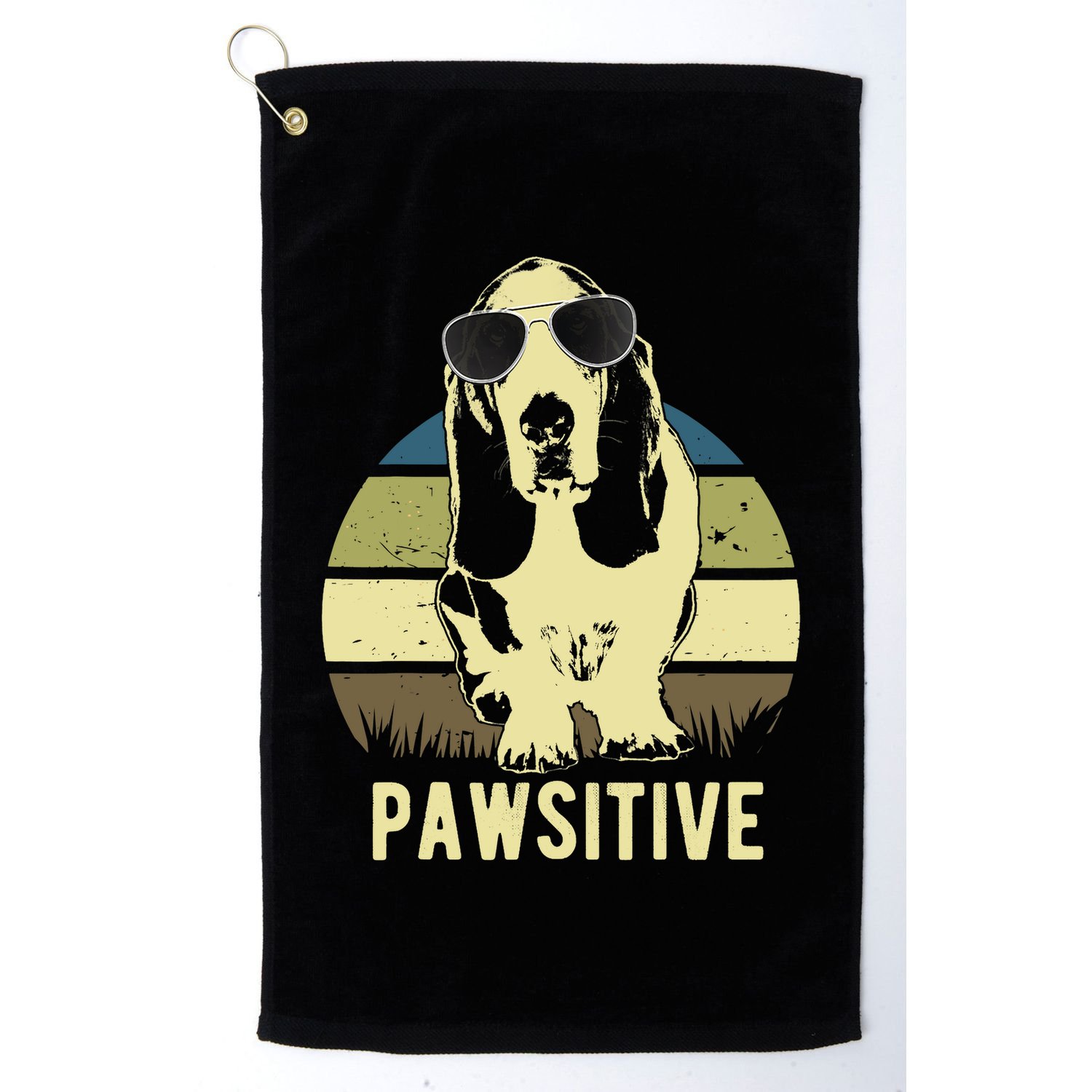 Basset Hound Dog Breed Golf Towel