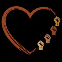 Black History Diversity Heart Impact Tech Backpack