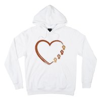 Black History Diversity Heart Hoodie