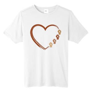 Black History Diversity Heart Tall Fusion ChromaSoft Performance T-Shirt