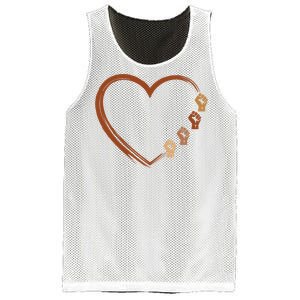 Black History Diversity Heart Mesh Reversible Basketball Jersey Tank