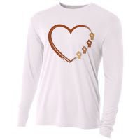 Black History Diversity Heart Cooling Performance Long Sleeve Crew