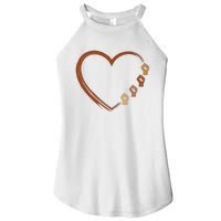 Black History Diversity Heart Women’s Perfect Tri Rocker Tank