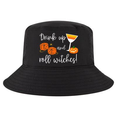 Bunco Halloween Drink Up and Roll Witches Cool Comfort Performance Bucket Hat