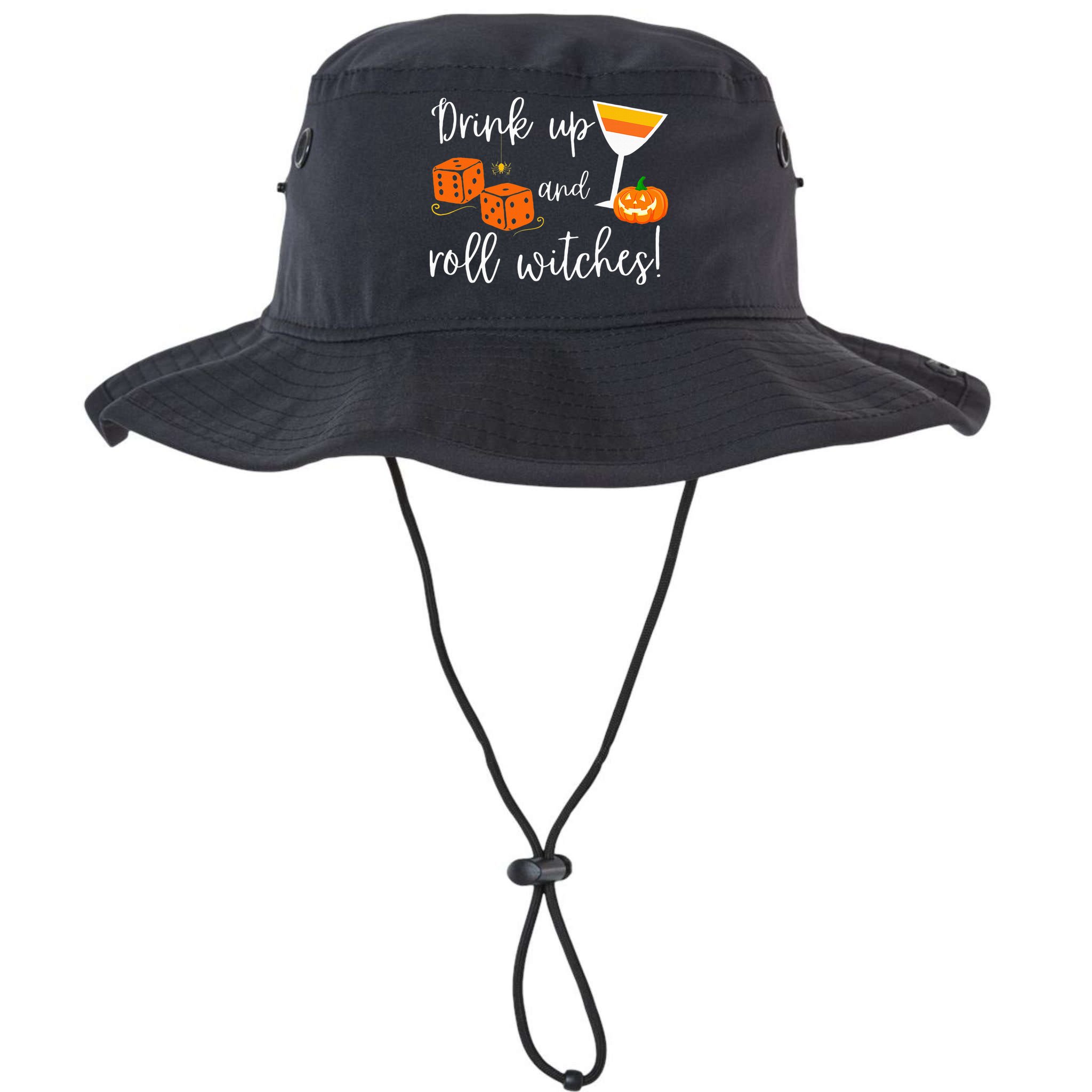 Bunco Halloween Drink Up and Roll Witches Bucket Hat