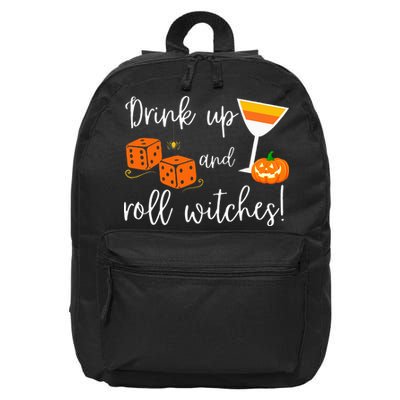 Bunco Halloween Drink Up and Roll Witches 16 in Basic Backpack