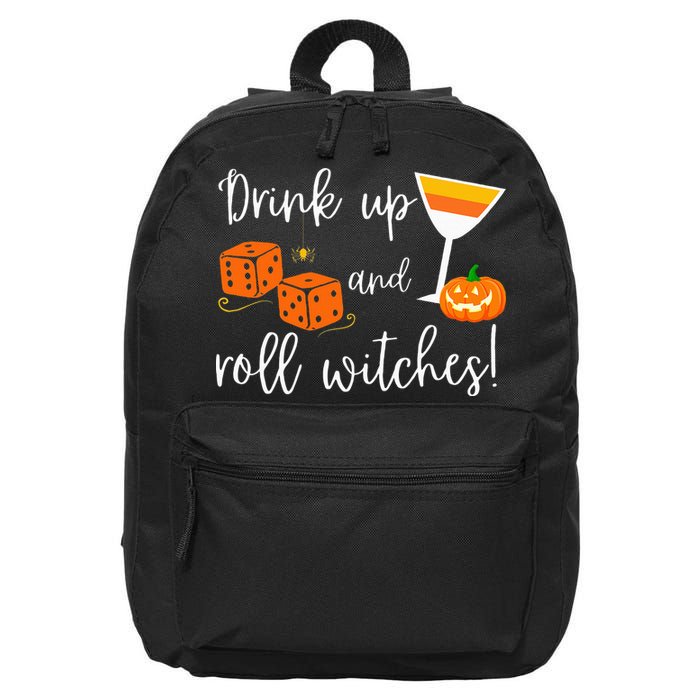 Bunco Halloween Drink Up and Roll Witches 16 in Basic Backpack
