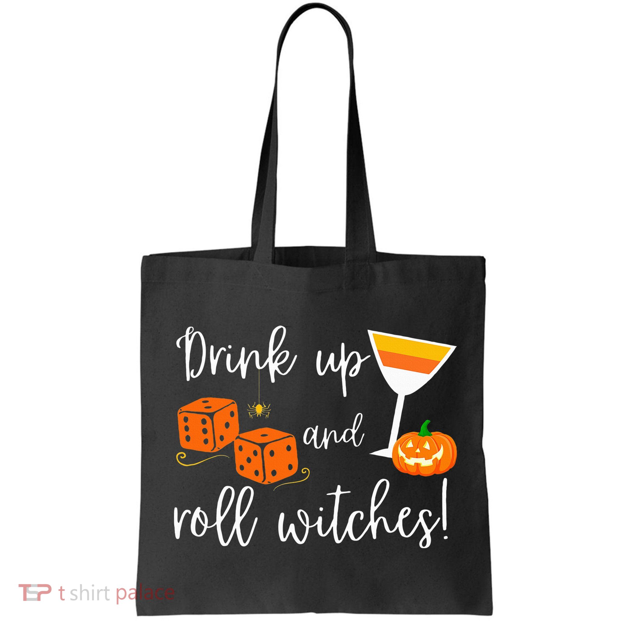 Bunco Halloween Drink Up and Roll Witches Bag