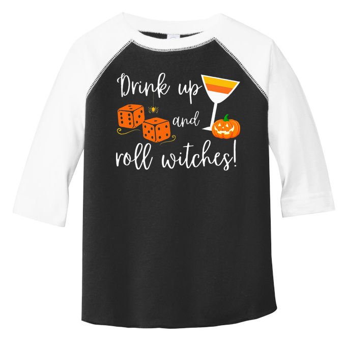 Bunco Halloween Drink Up and Roll Witches Toddler Fine Jersey T-Shirt
