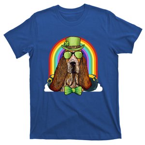 Basset Hound Dog Leprechaun Funny St Patricks Day Gift T-Shirt