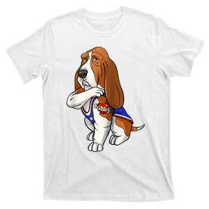 Basset Hound Dog Love Mom Puppy Owner T-Shirt