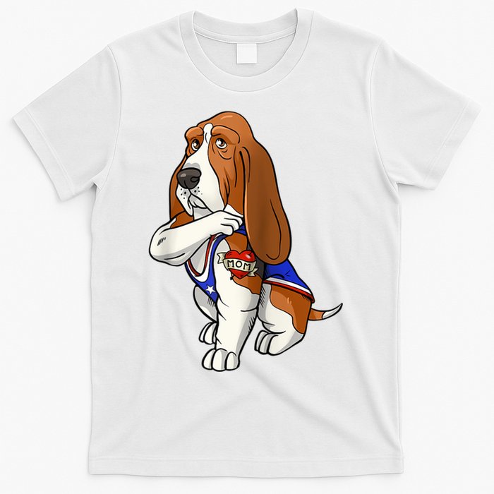 Basset Hound Dog Love Mom Puppy Owner T-Shirt