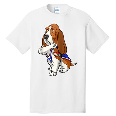 Basset Hound Dog Love Mom Puppy Owner Tall T-Shirt