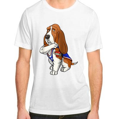 Basset Hound Dog Love Mom Puppy Owner Adult ChromaSoft Performance T-Shirt