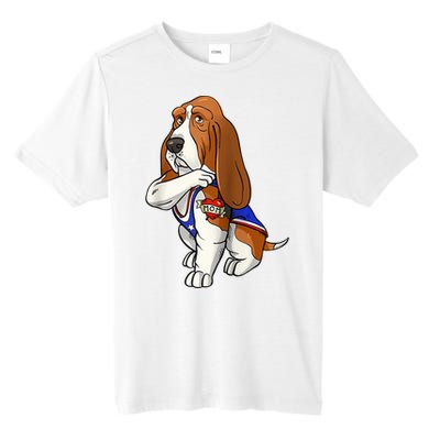 Basset Hound Dog Love Mom Puppy Owner Tall Fusion ChromaSoft Performance T-Shirt