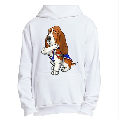 Basset Hound Dog Love Mom Puppy Owner Urban Pullover Hoodie