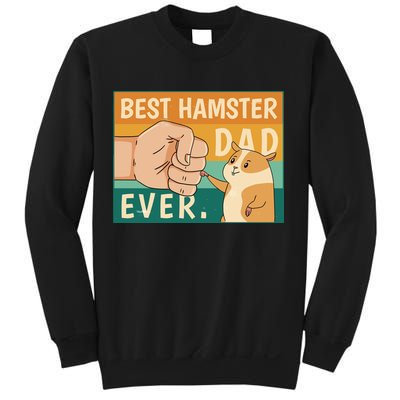 Best Hamster Dad Ever Retro Sweatshirt