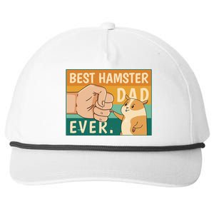 Best Hamster Dad Ever Retro Snapback Five-Panel Rope Hat